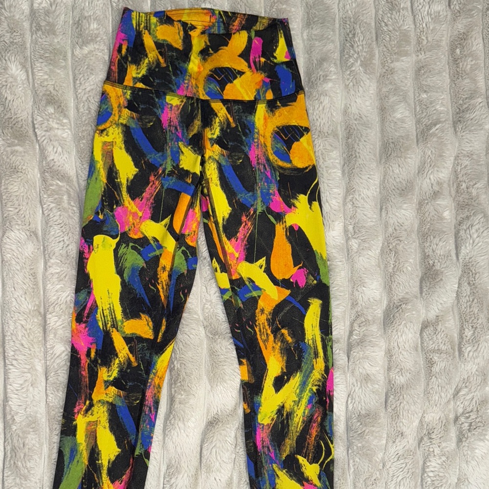 Lululemon Colorful Abstract Womens leggings